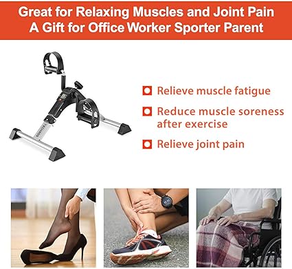🚴‍♂️ جهاز البيدال الرياضي المنزلي Mini Pedal Exerciser –