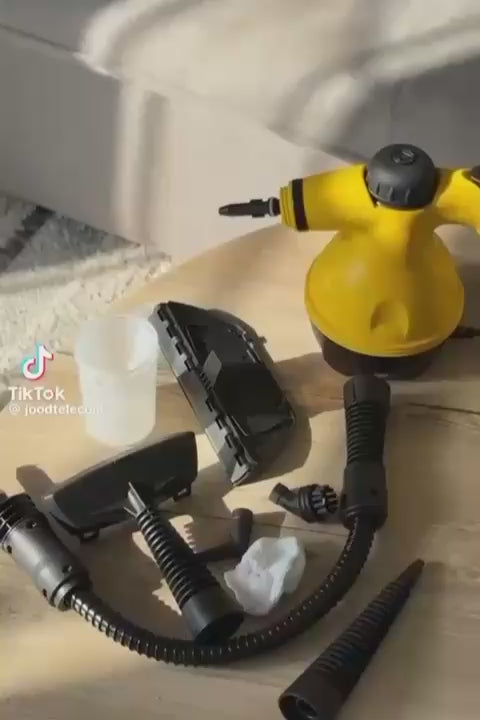 🔥 جهاز التنظيف بالبخار المحمول متعدد الاستخدامات – SteamPro 350   🔥